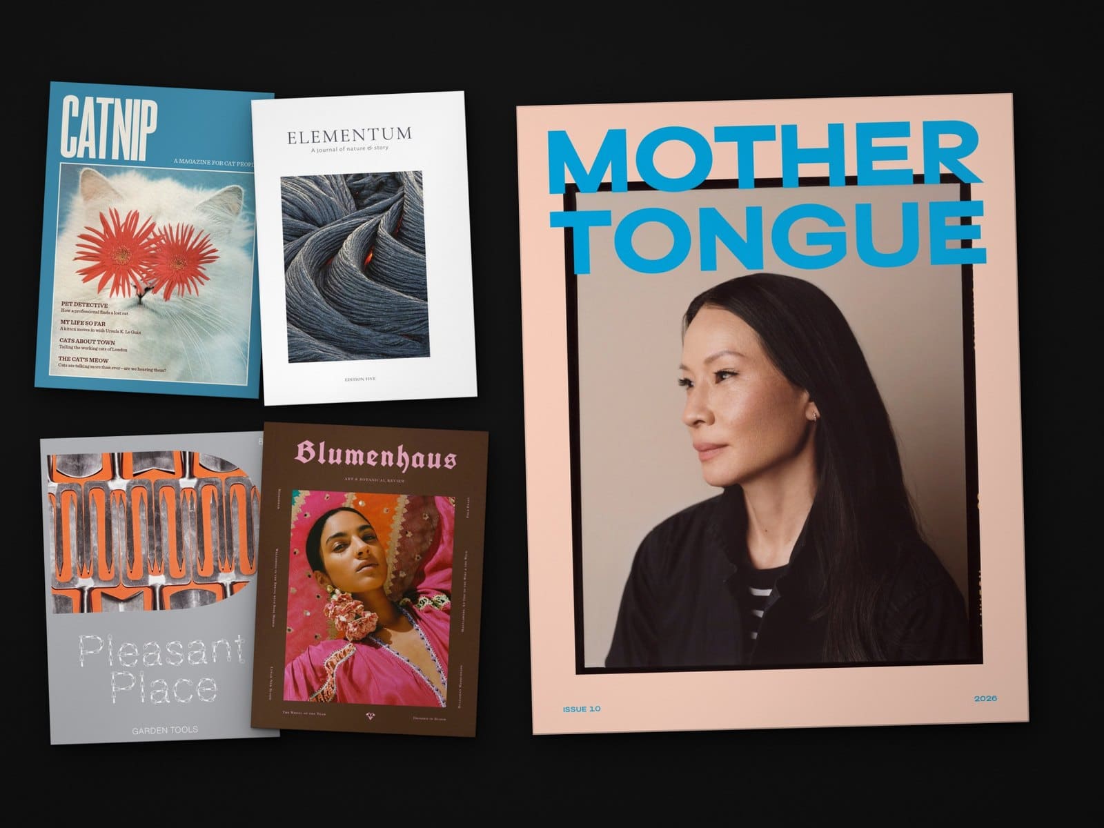 The Slow Read pack, stacked